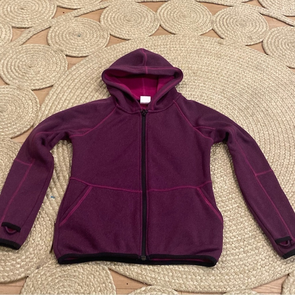 Zella girl purple sweater girls Large